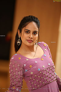 Nandita Swetha in Pink Long Dress