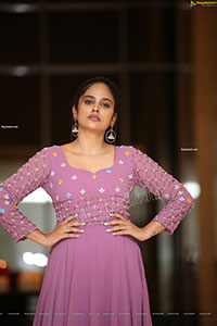 Nandita Swetha in Pink Long Dress