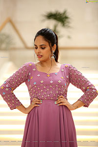 Nandita Swetha in Pink Long Dress