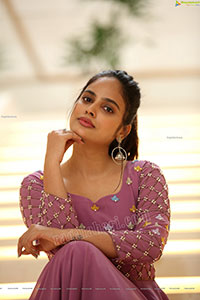 Nandita Swetha in Pink Long Dress