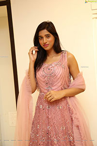 Naziya Khan in Pink Embellished Dress
