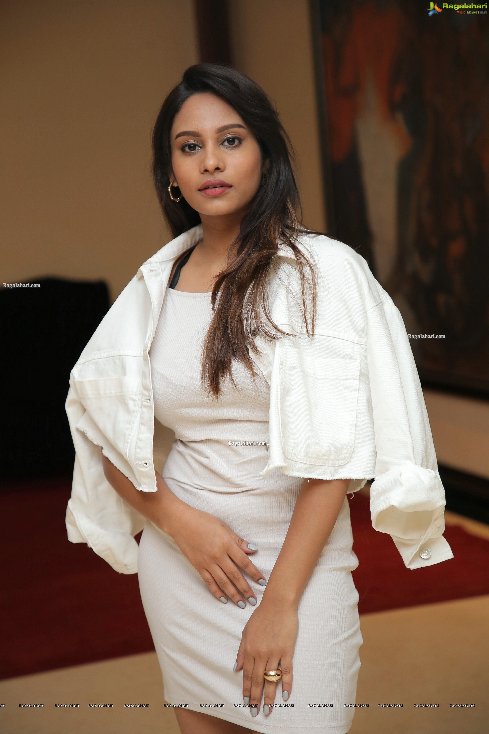 Pavani Bhimeneni Stunning Stills in All-White Outfit, HD Gallery