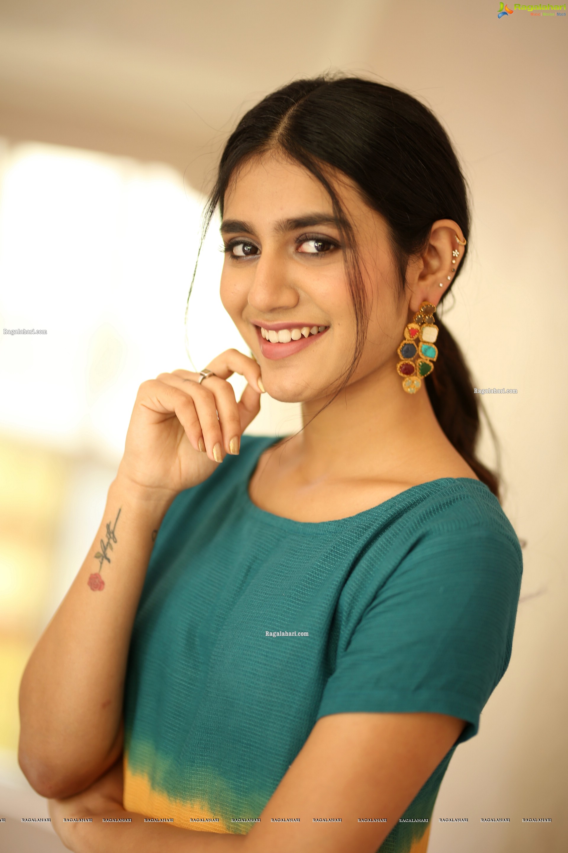 Priya Prakash Varrier at ISHQ Movie Interview, HD Photo Gallery