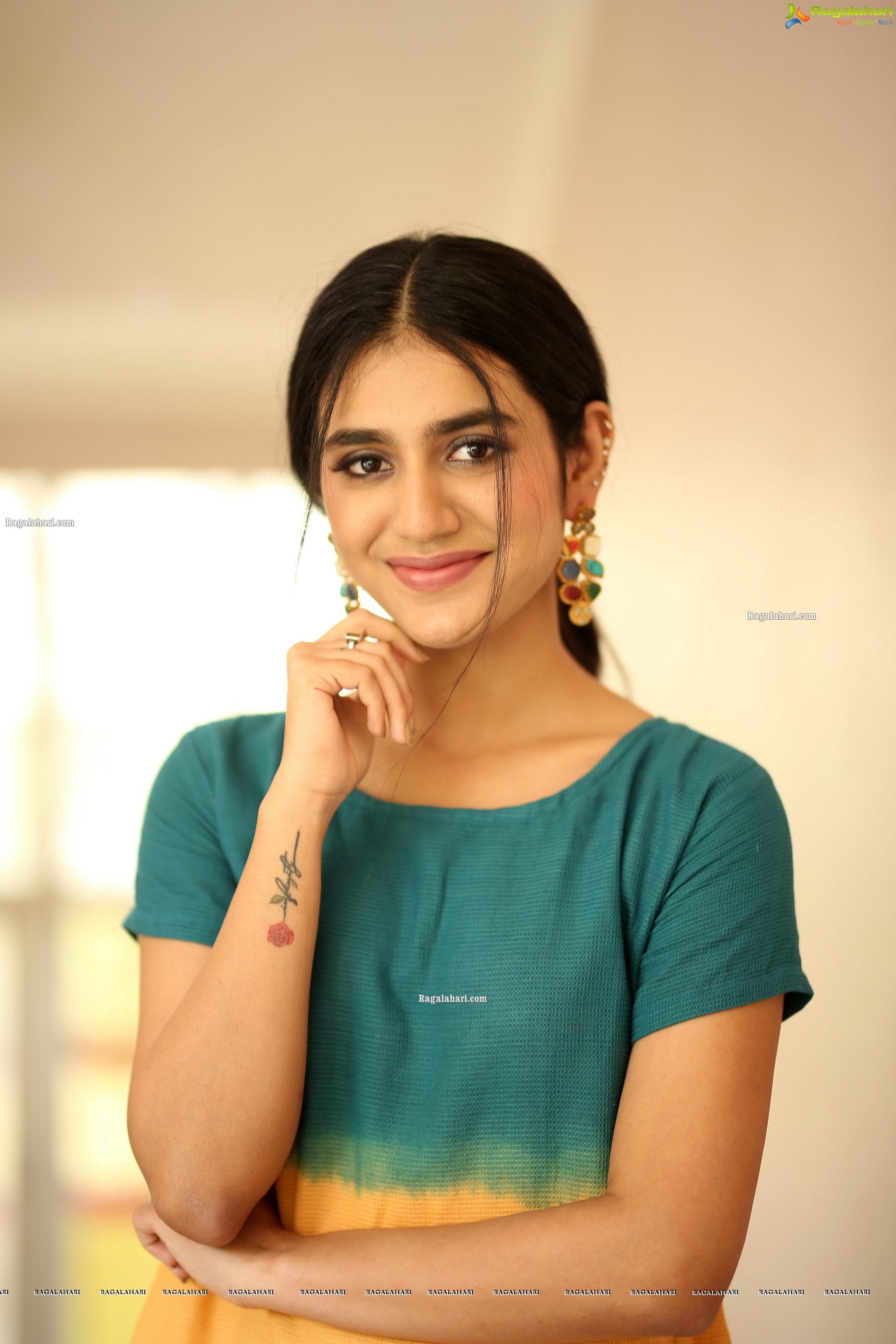 Priya Prakash Varrier at ISHQ Movie Interview, HD Photo Gallery