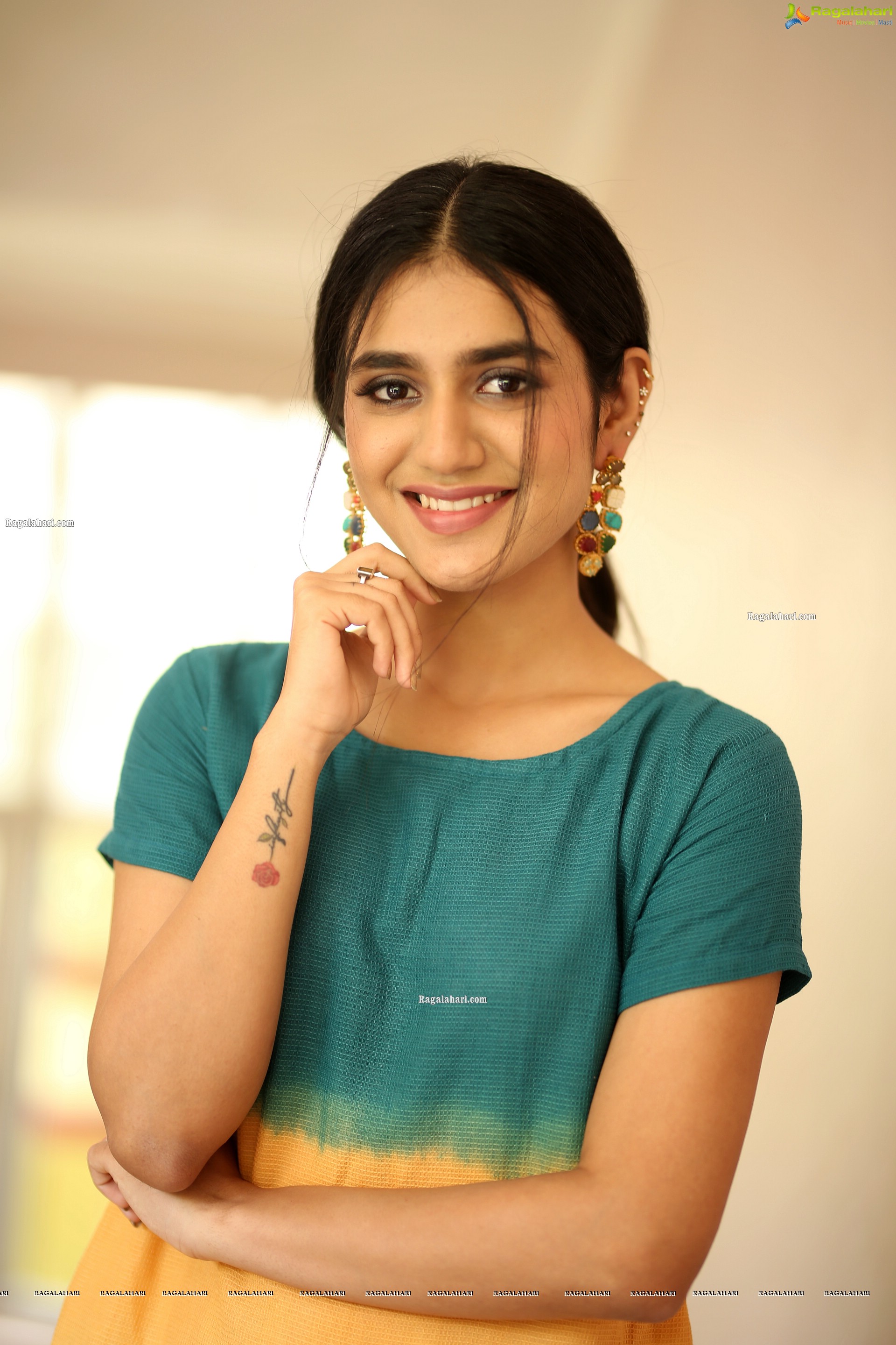 Priya Prakash Varrier at ISHQ Movie Interview, HD Photo Gallery