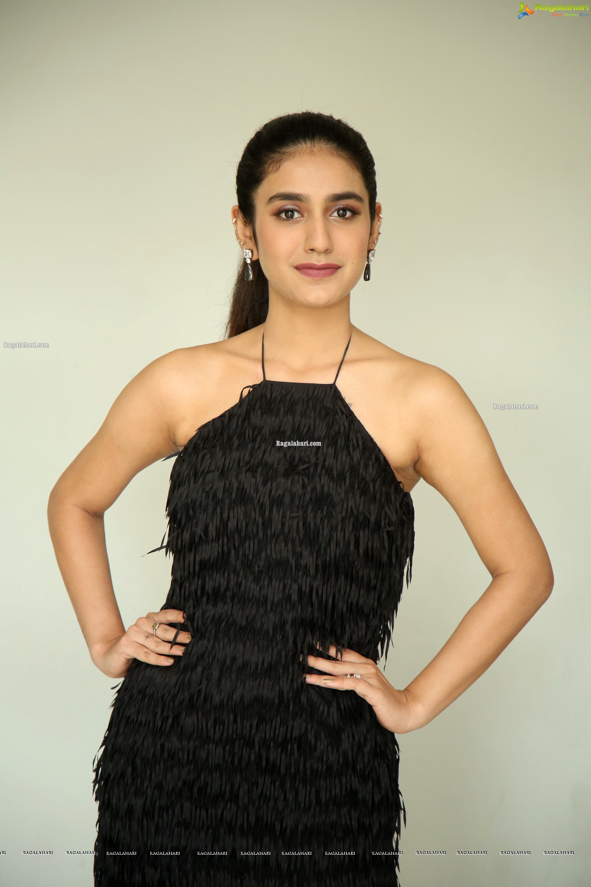 Priya Prakash Varrier at ISHQ Pre Release Press Meet, HD Photo Gallery