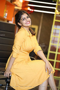 Sanjana Anand Latest Stills in Yellow Dress