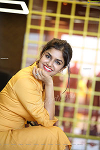 Sanjana Anand Latest Stills in Yellow Dress