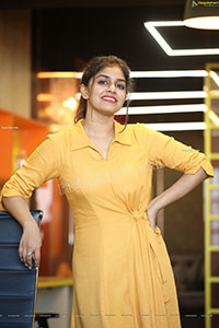 Sanjana Anand Latest Stills in Yellow Dress