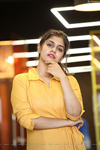 Sanjana Anand Latest Stills in Yellow Dress