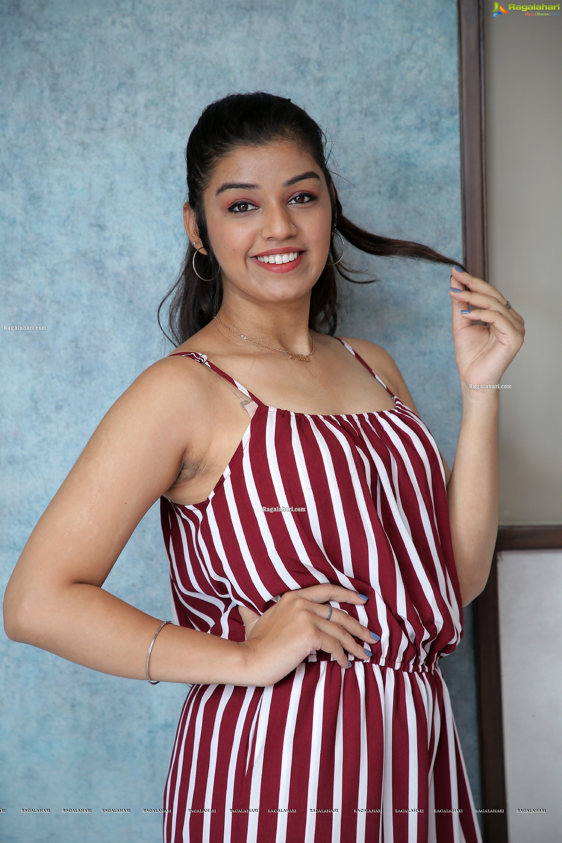 Shruthi Sharma at Barbeque Nation New Outlet Launch in Hyderabad, HD Stills