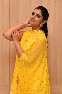 Shyamala in Yellow Dress