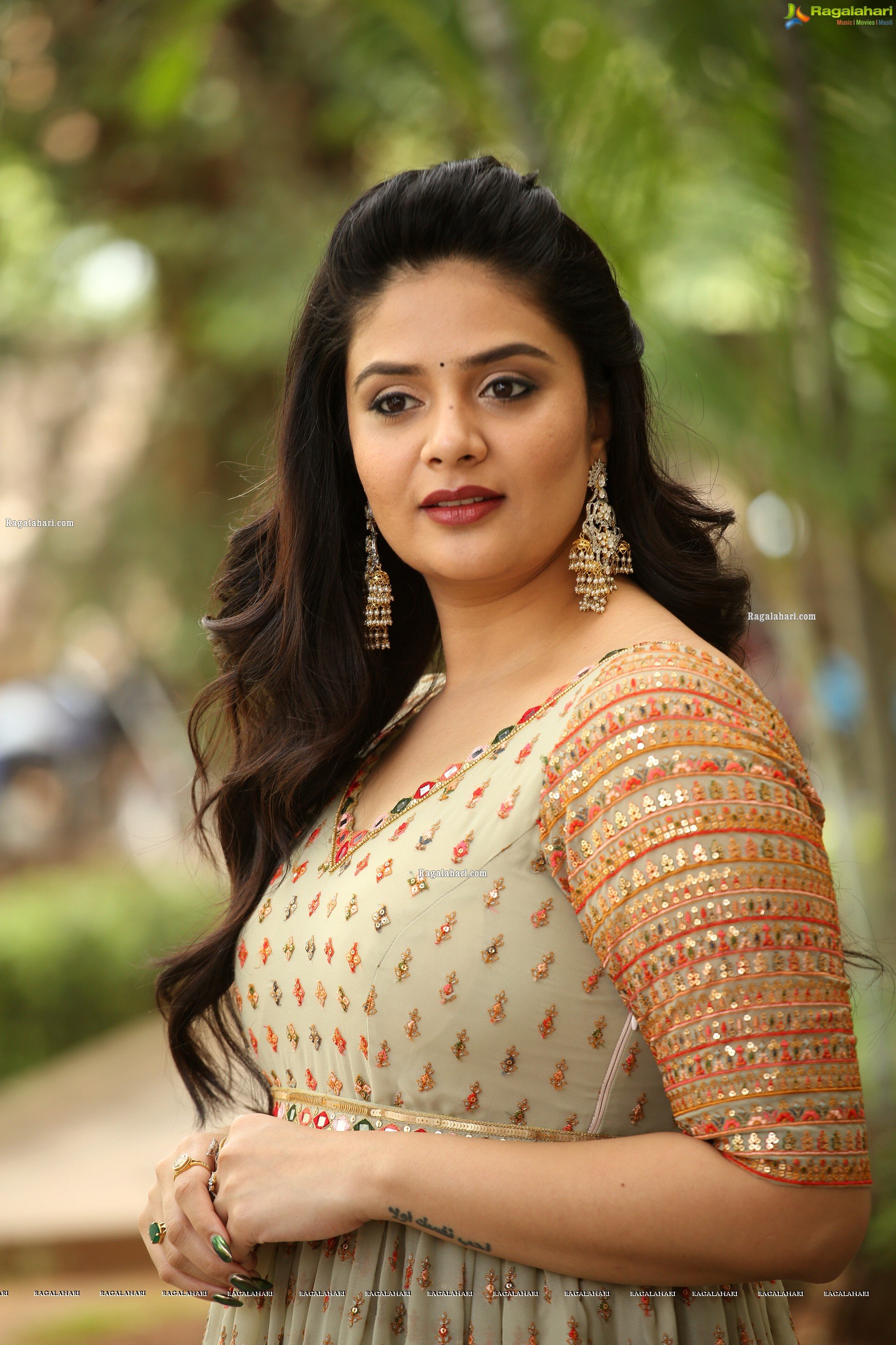 Sreemukhi at Crazy Uncles Movie Song Launch, HD Photo Gallery