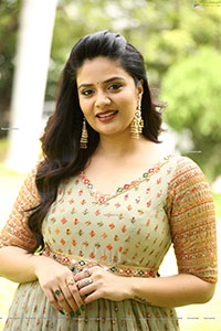 Sreemukhi HD Stills at Crazy Uncles Movie Song Launch