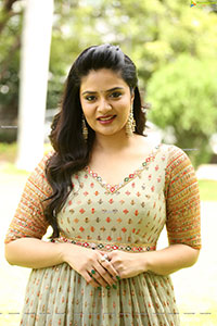 Sreemukhi HD Stills at Crazy Uncles Movie Song Launch