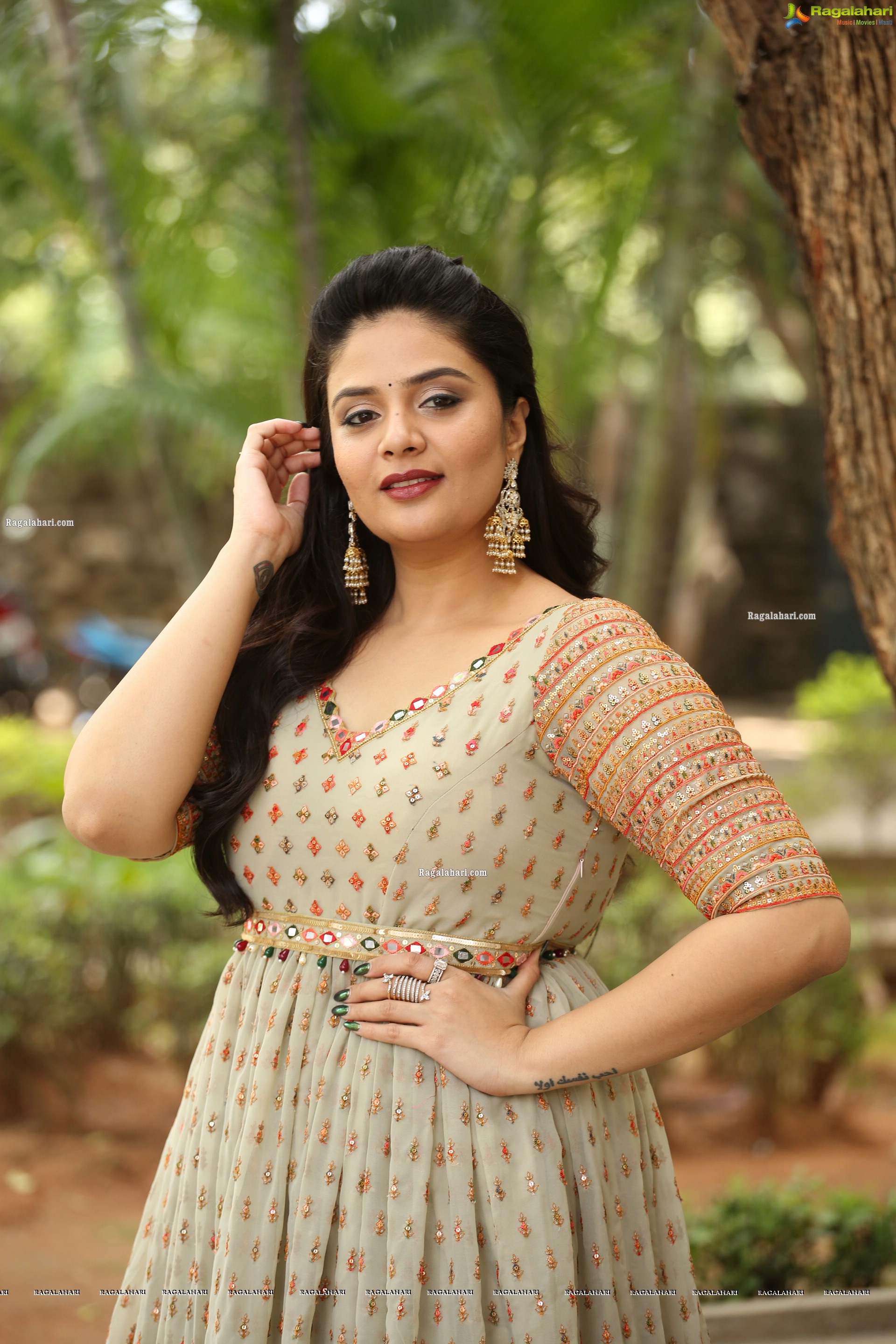 Sreemukhi at Crazy Uncles Movie Song Launch, HD Photo Gallery