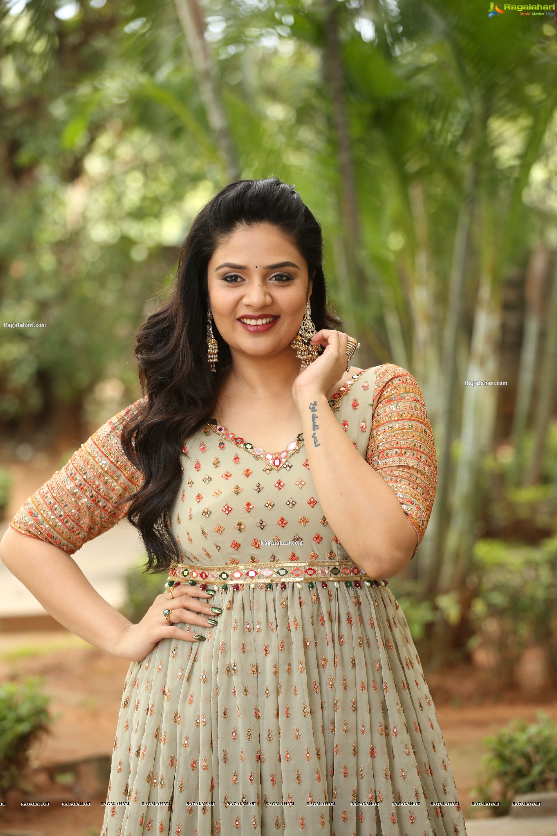 Sreemukhi at Crazy Uncles Movie Song Launch, HD Photo Gallery