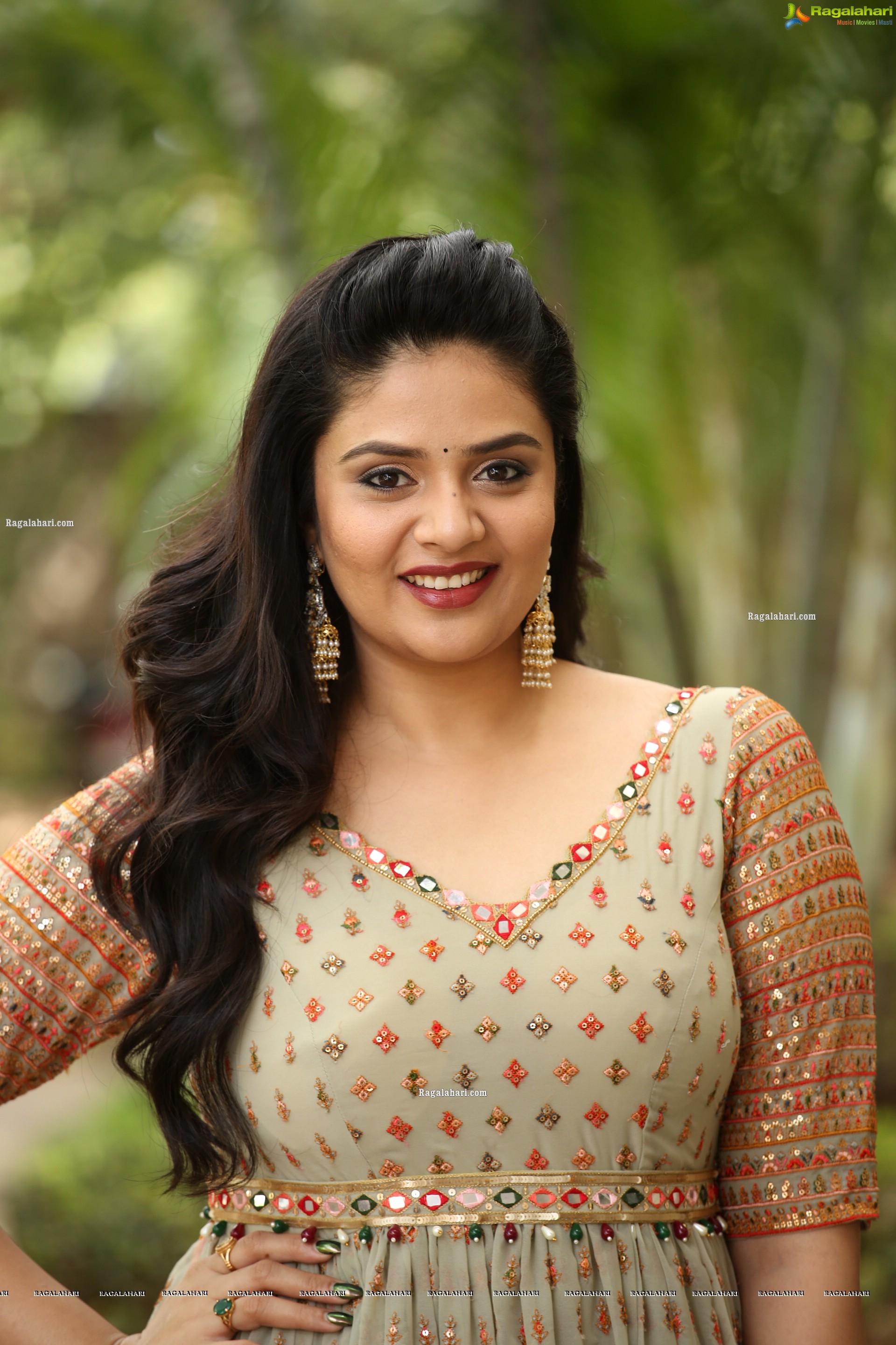 Sreemukhi at Crazy Uncles Movie Song Launch, HD Photo Gallery