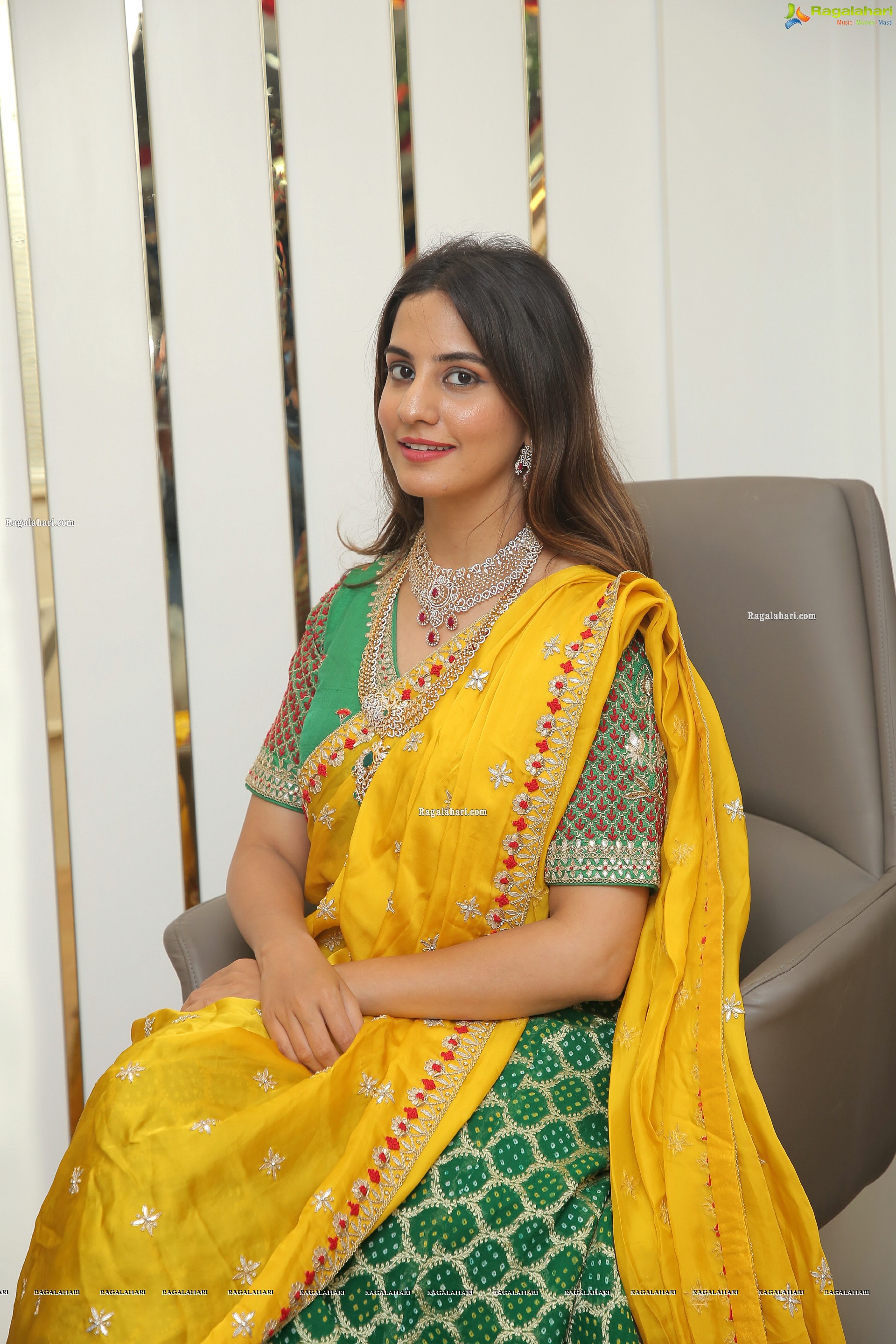 Tejal Tammali Showcases a Collection of Shivraj Laxmichand Jain Jewellers', HD Stills