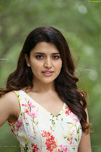 Chitra Shukla in White Floral Dress Exclusive Shoot