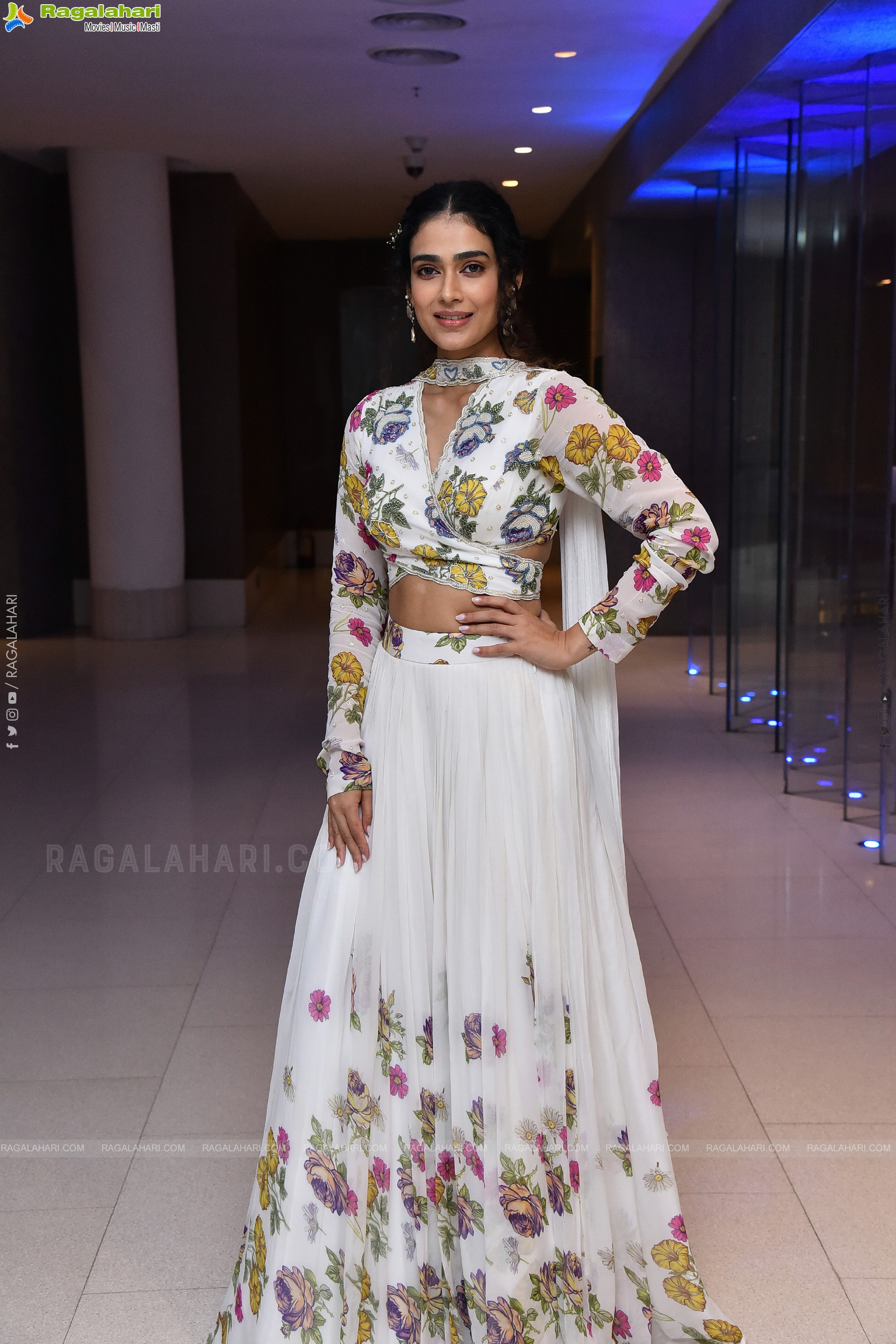 Actress Aakanksha Singh Stills at Parampara Season 2 Pre-Release Event