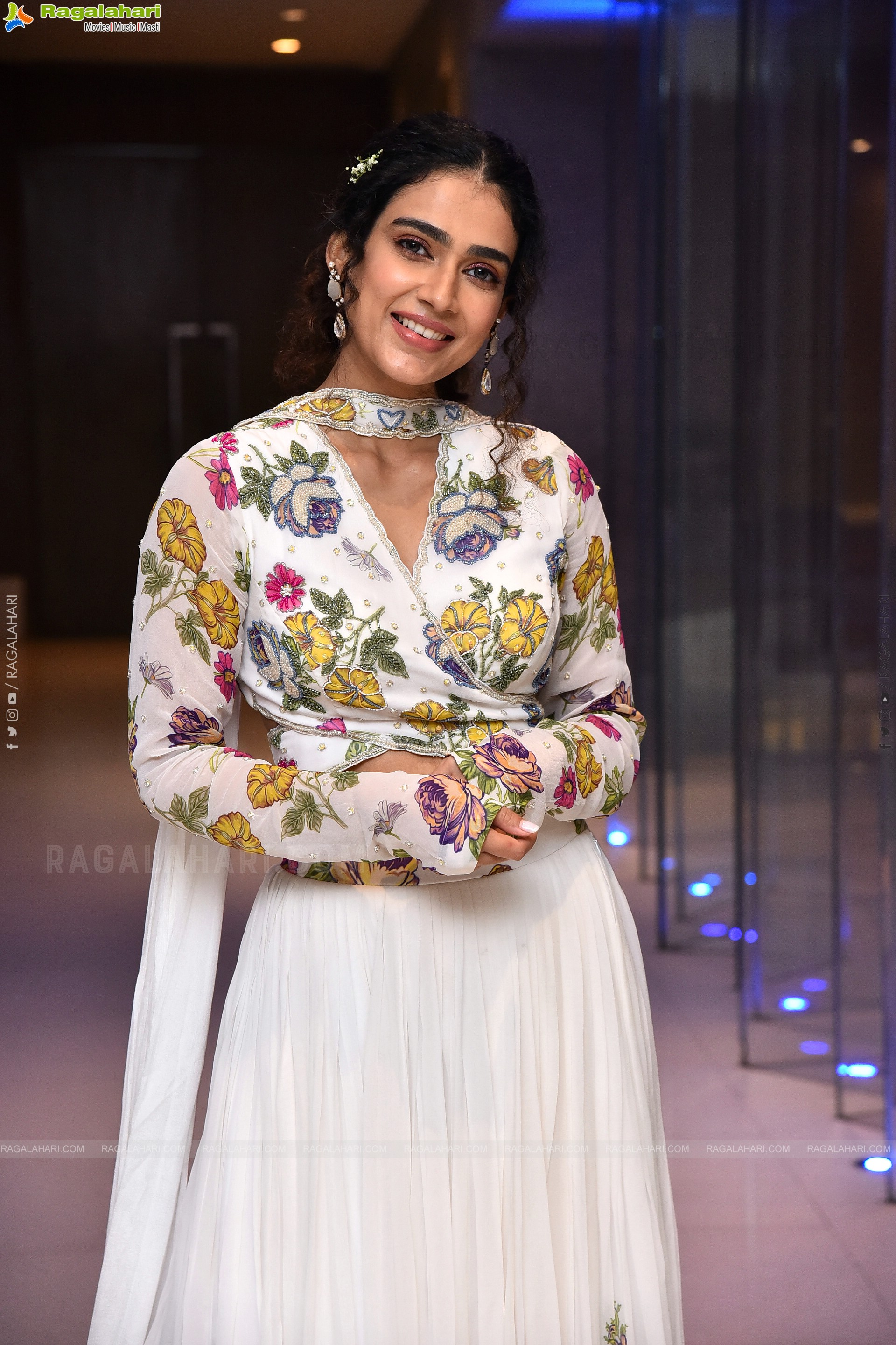 Actress Aakanksha Singh Stills at Parampara Season 2 Pre-Release Event