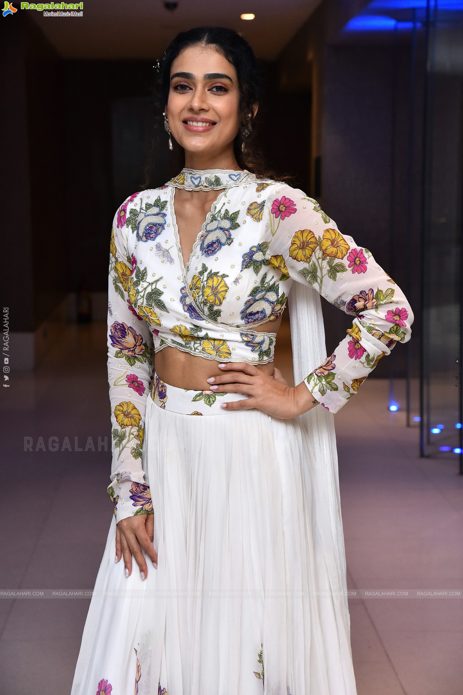 Actress Aakanksha Singh Stills at Parampara Season 2 Pre-Release Event