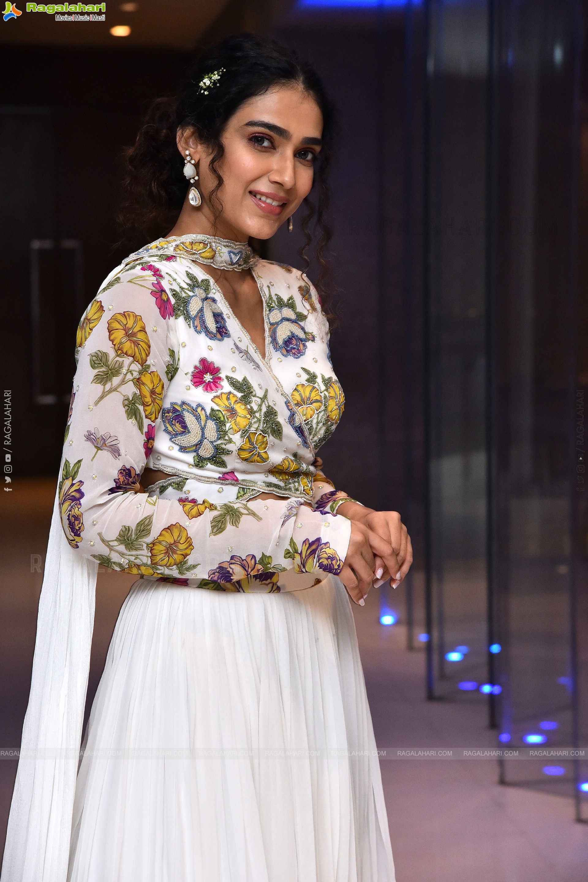 Actress Aakanksha Singh Stills at Parampara Season 2 Pre-Release Event