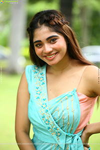 Akshitha Vivat at Maro Prapancham Press Meet