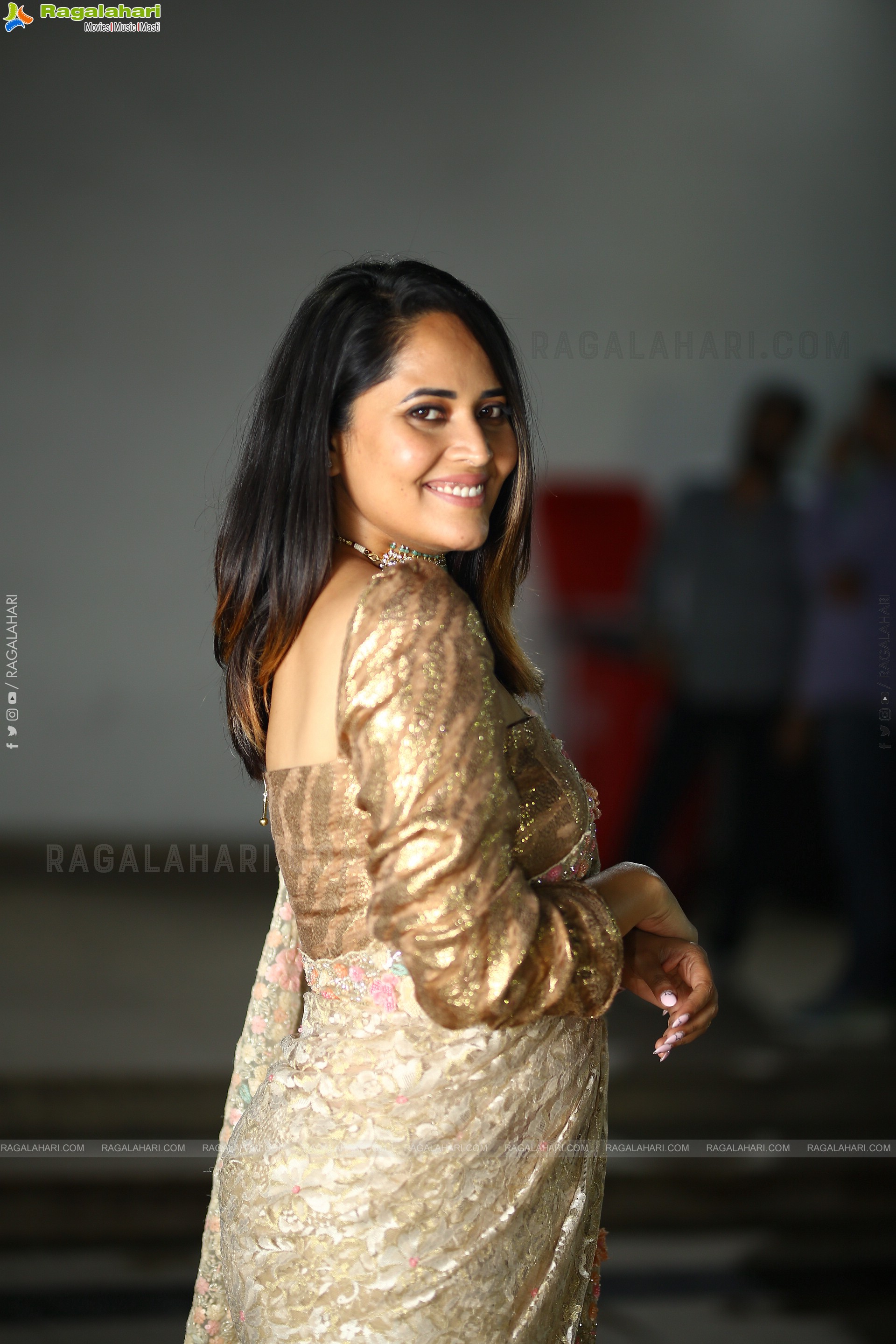 Anasuya Bharadwaj at Darja Movie Press Meet, HD Photo Gallery