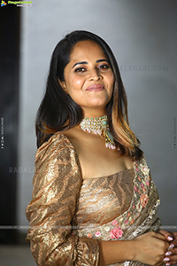 Anasuya Bharadwaj at Darja Press Meet