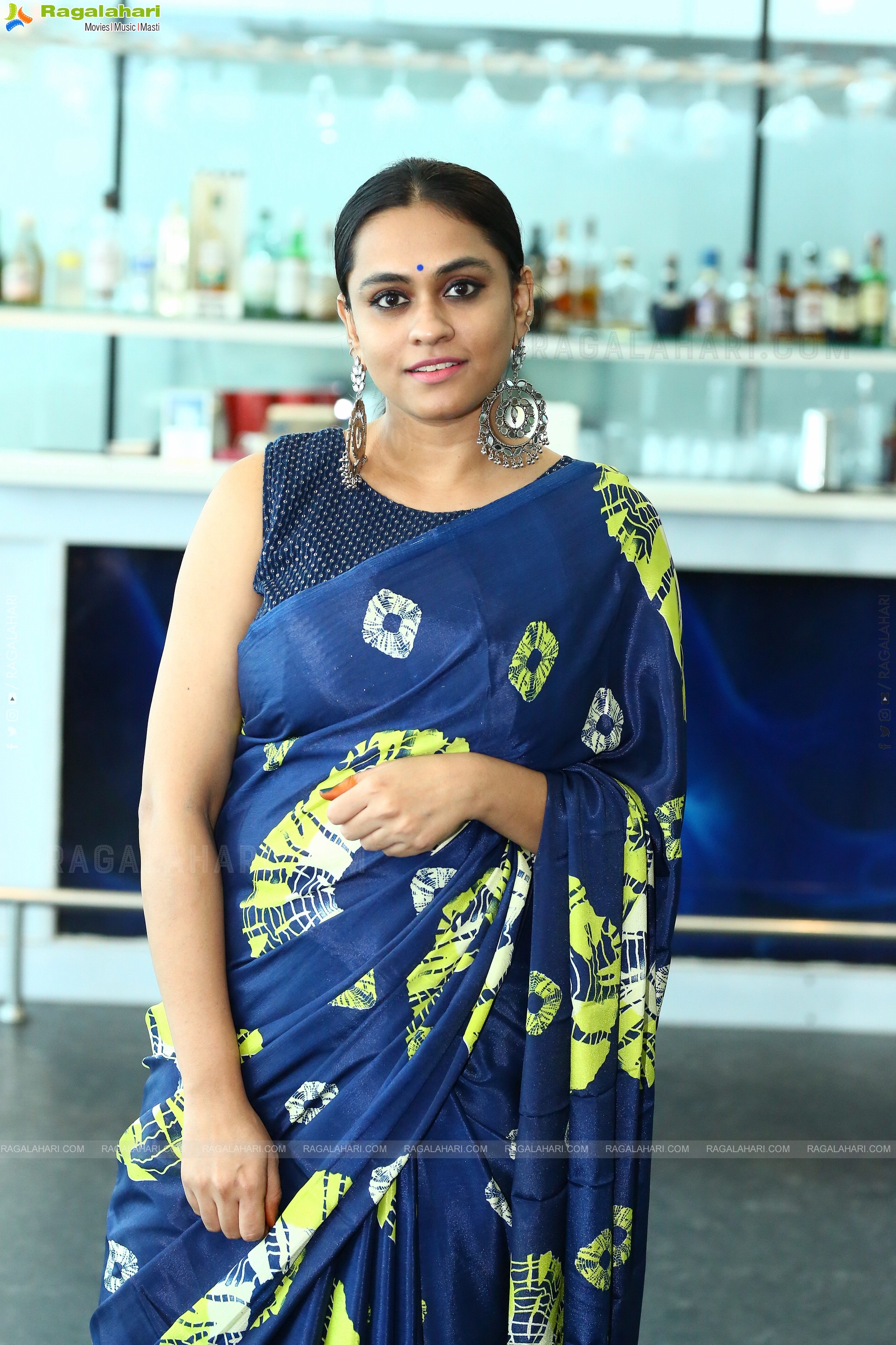 Anchor Geetha Bhagat at Thank You Movie Pre-Release Event, HD Photo Gallery