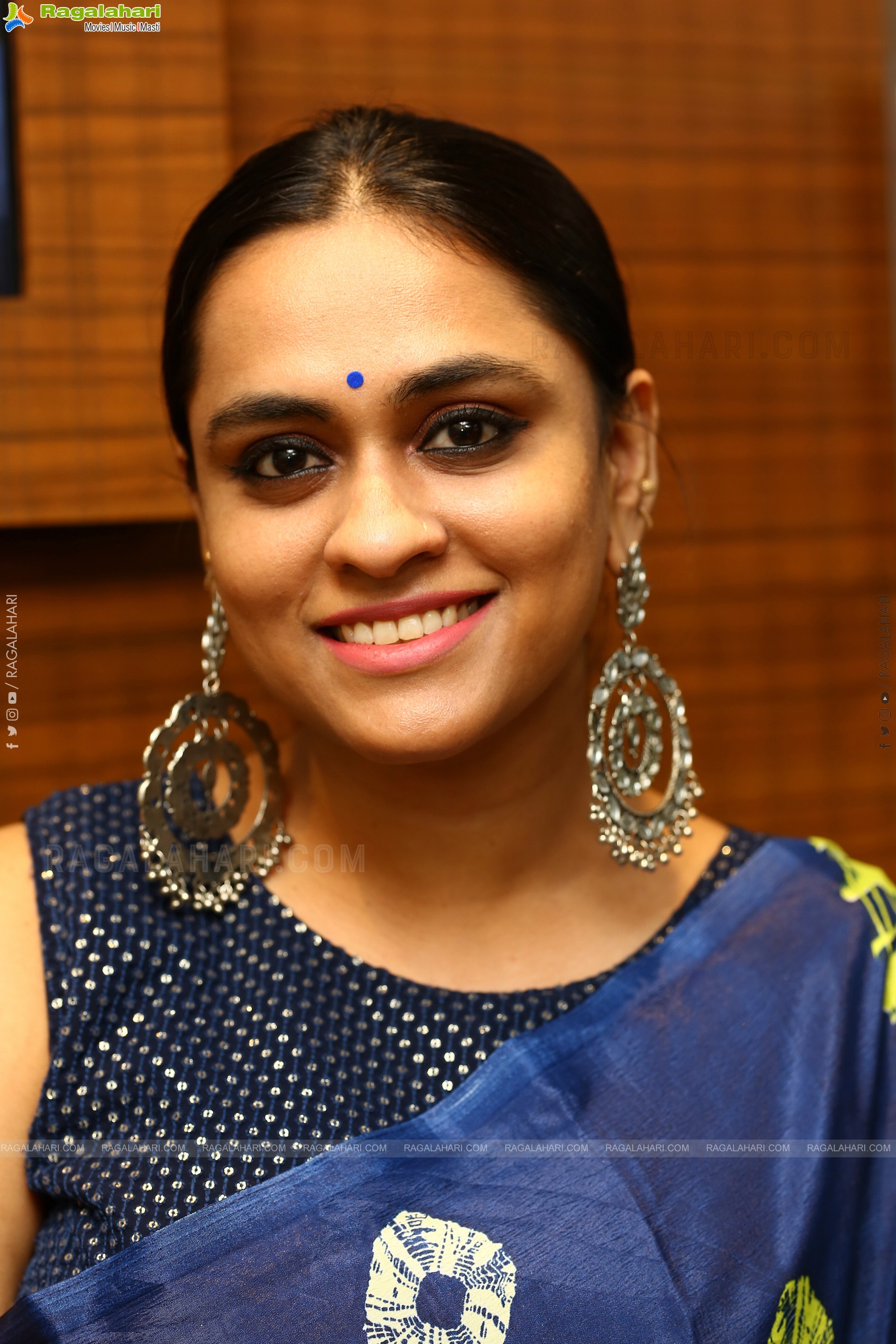 Anchor Geetha Bhagat at Thank You Movie Pre-Release Event, HD Photo Gallery