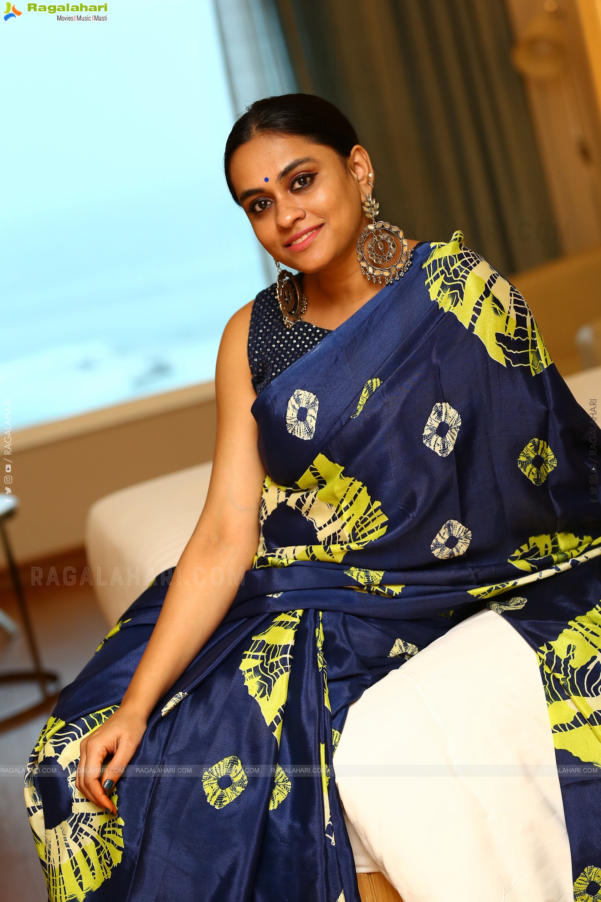 Anchor Geetha Bhagat at Thank You Movie Pre-Release Event, HD Photo Gallery