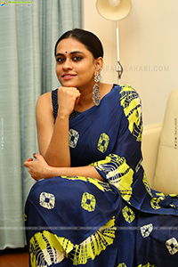 Anchor Geetha Bhagat at Thank You Pre-Release Event