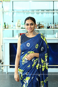 Anchor Geetha Bhagat at Thank You Pre-Release Event