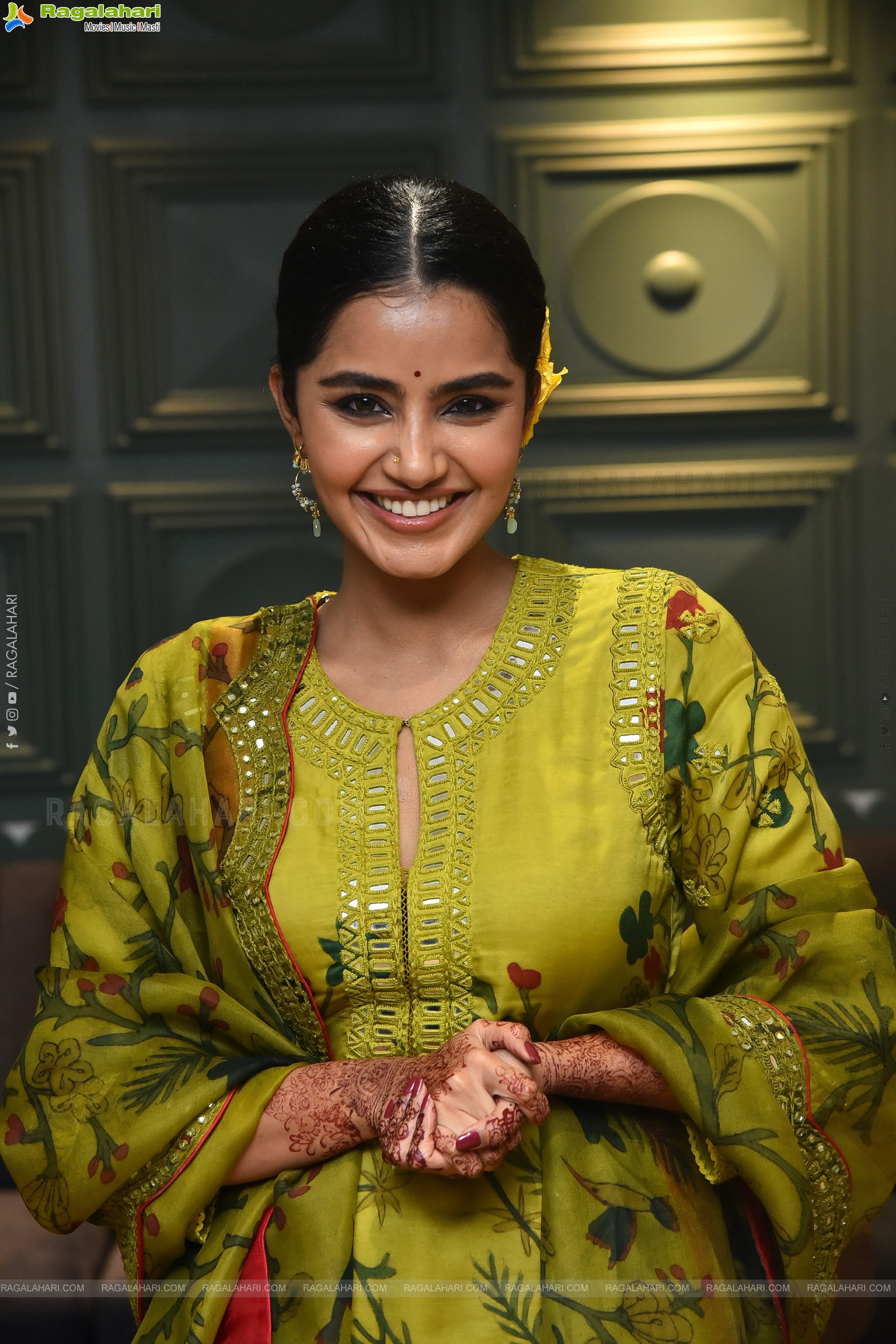 Anupama Parameswaran Stills at The Story Of a Beautiful Girl Movie First Look Launch