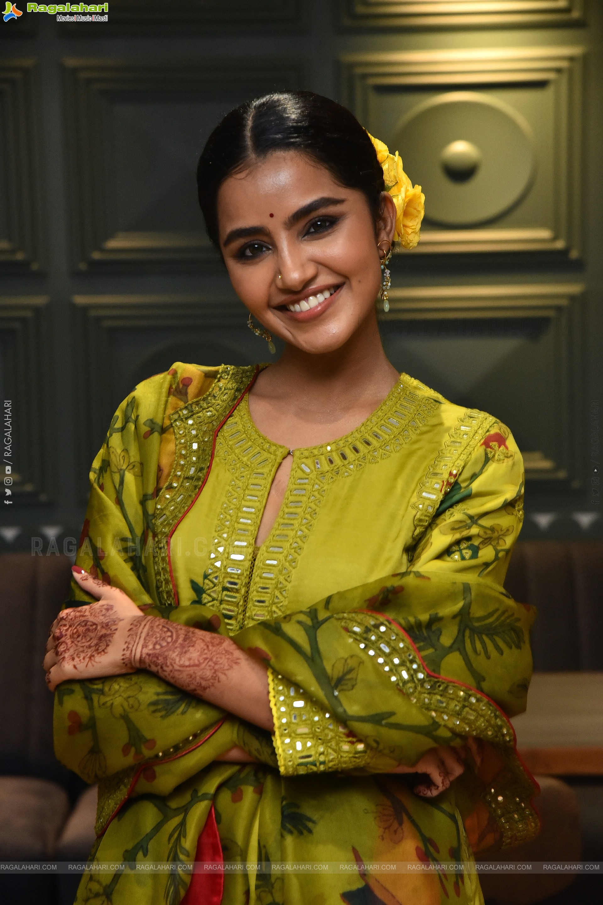 Anupama Parameswaran Stills at The Story Of a Beautiful Girl Movie First Look Launch