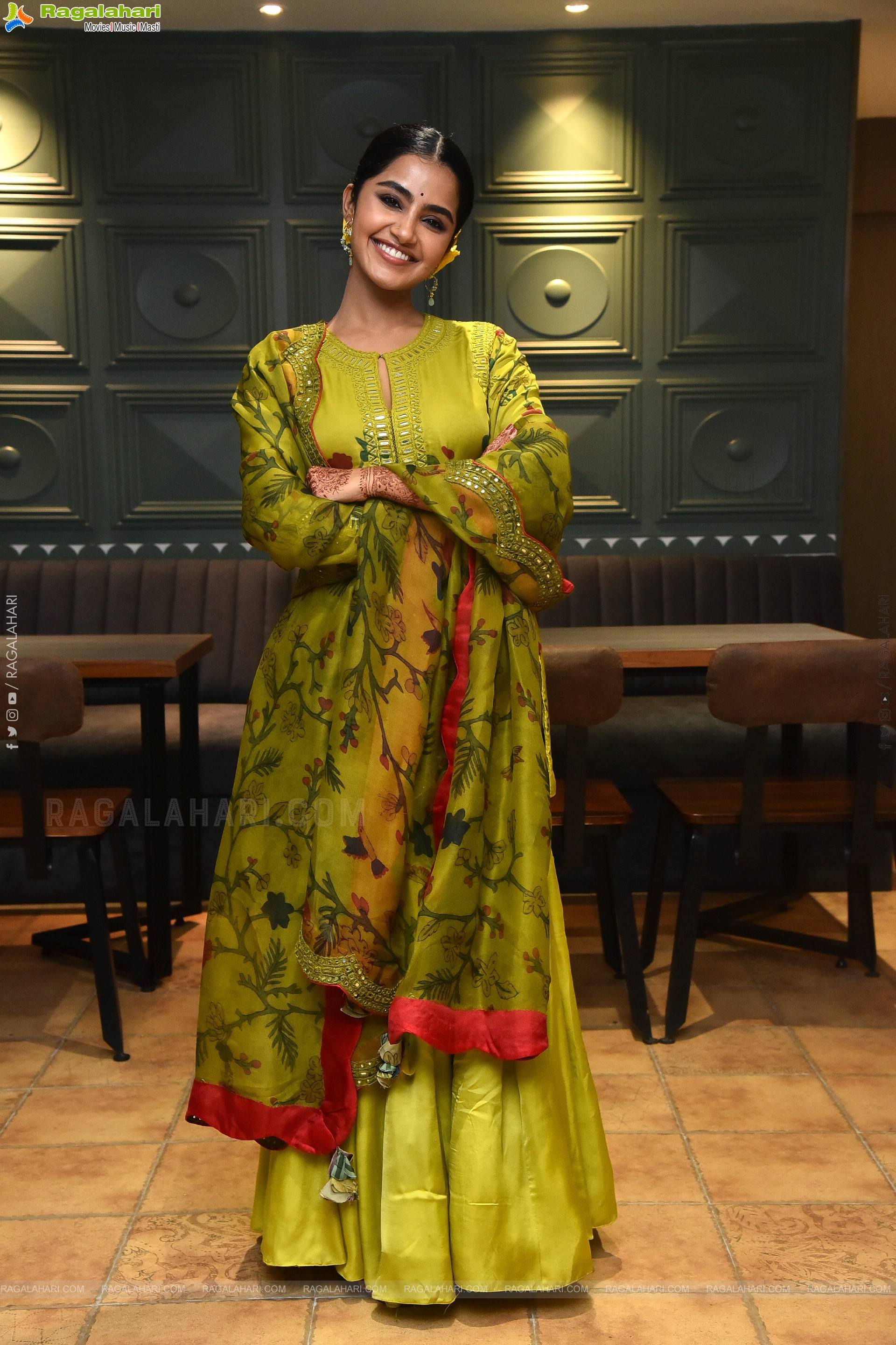 Anupama Parameswaran Stills at The Story Of a Beautiful Girl Movie First Look Launch