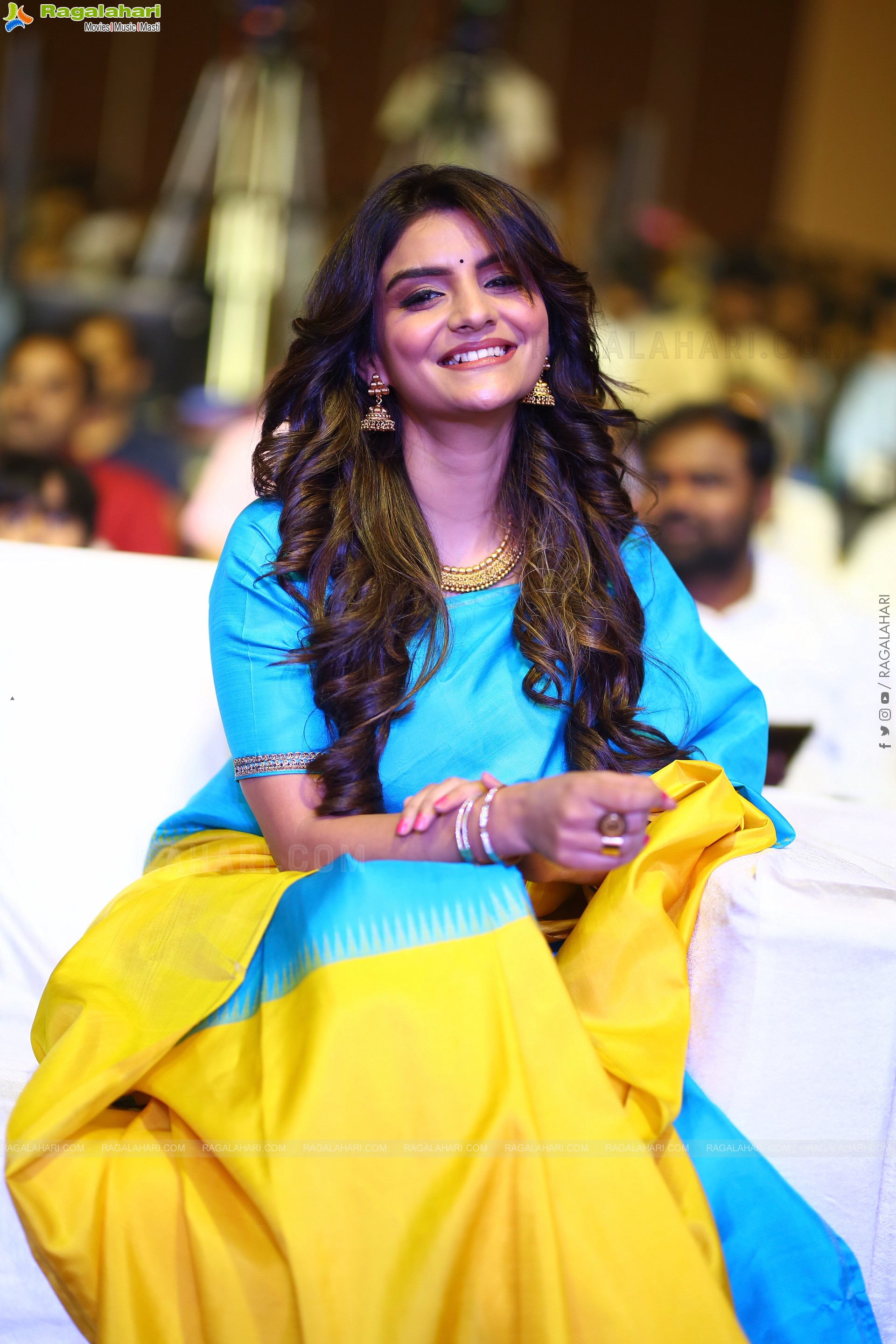 Anveshi Jain at Ramarao On Duty Pre-Release Event, HD Photo Gallery