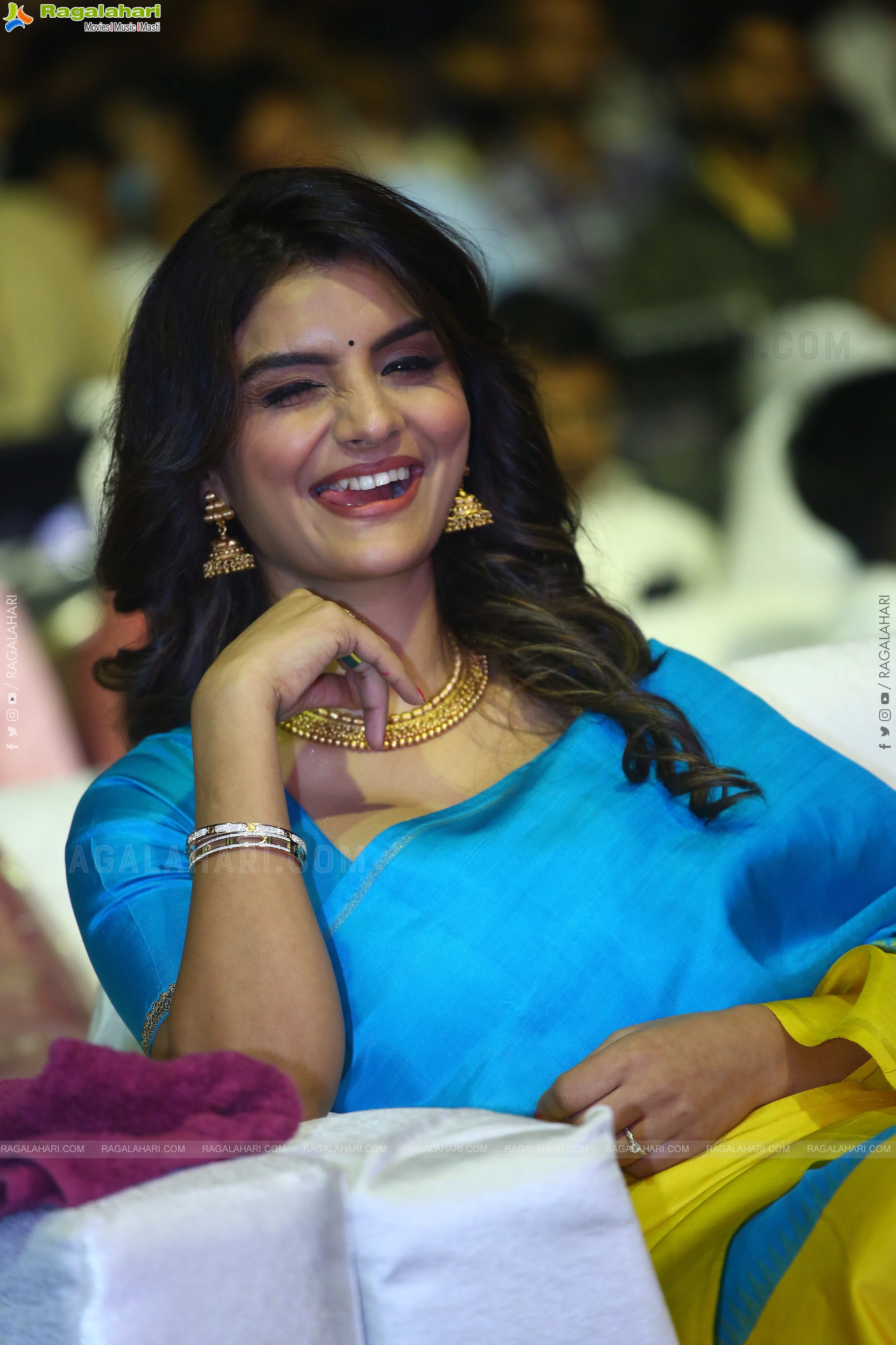 Anveshi Jain at Ramarao On Duty Pre-Release Event, HD Photo Gallery