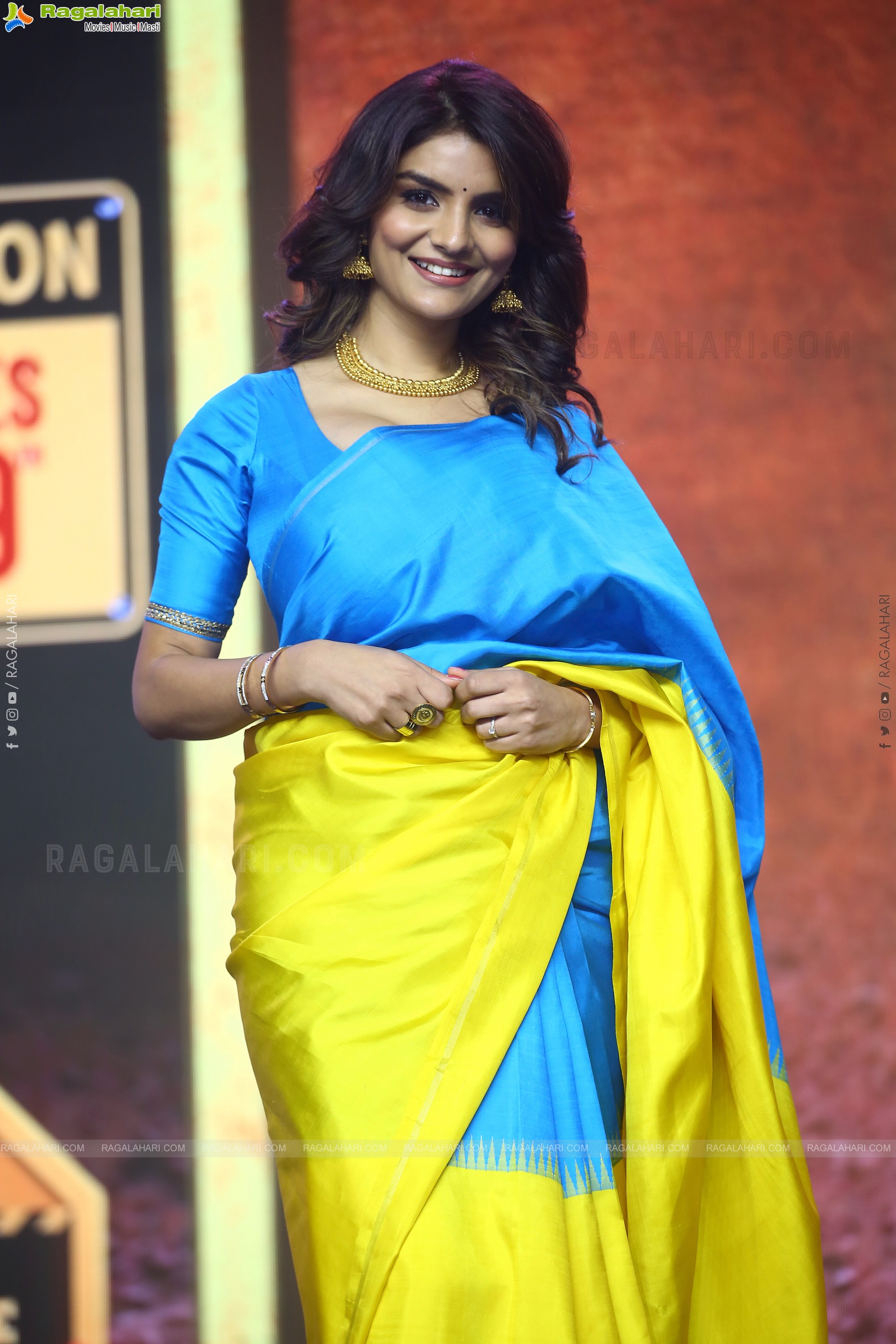 Anveshi Jain at Ramarao On Duty Pre-Release Event, HD Photo Gallery