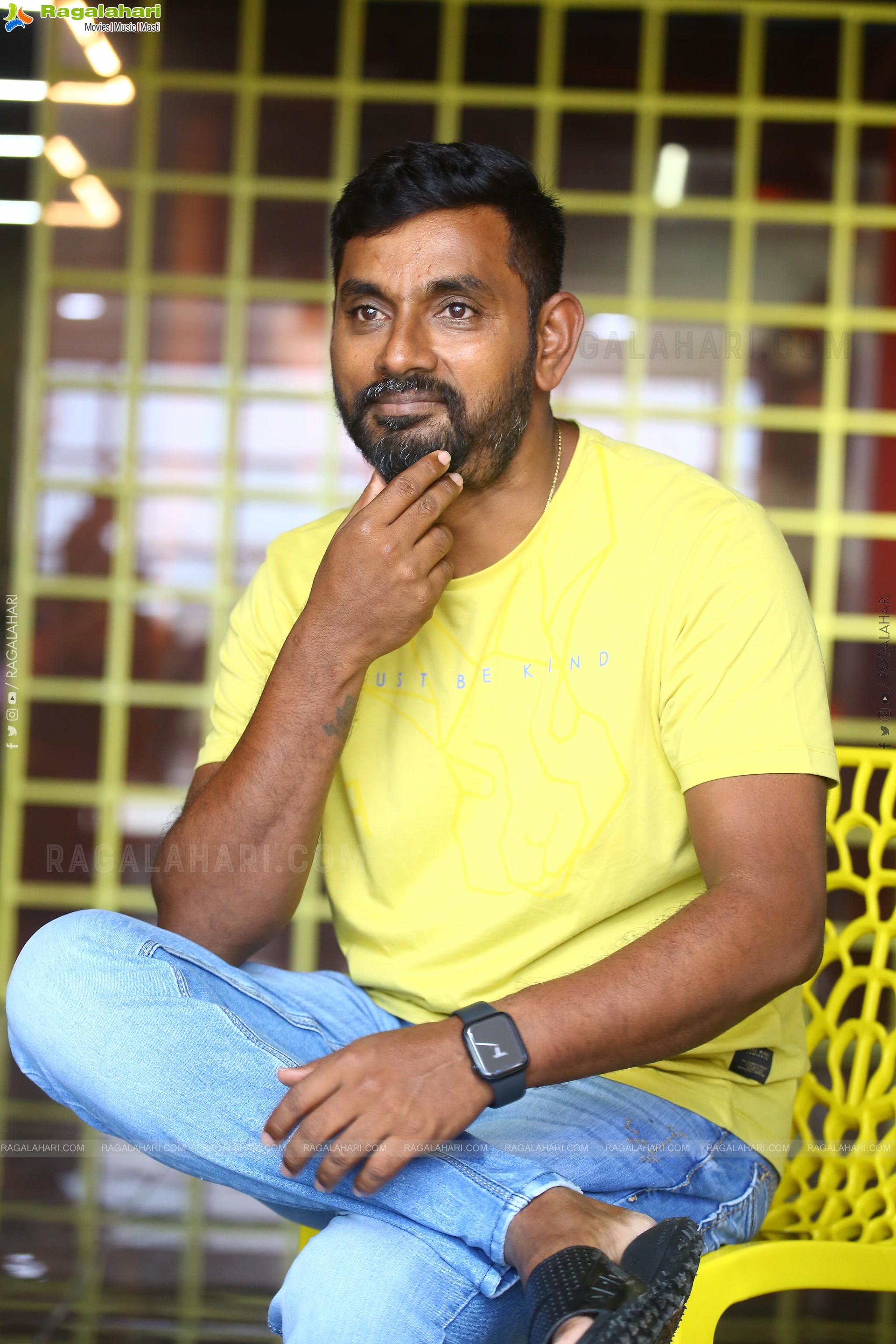 Art Director Sahi Suresh Stills at Ramarao On Duty Movie Interview