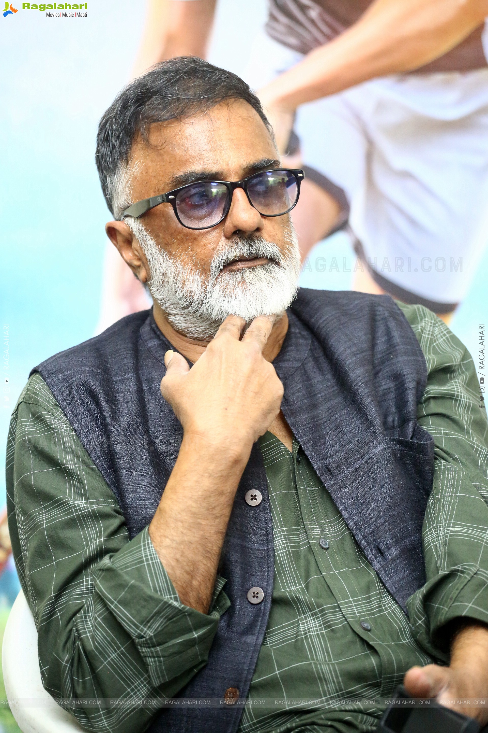 Cinematographer PC Sreeram Stills at Thank You Movie Interview