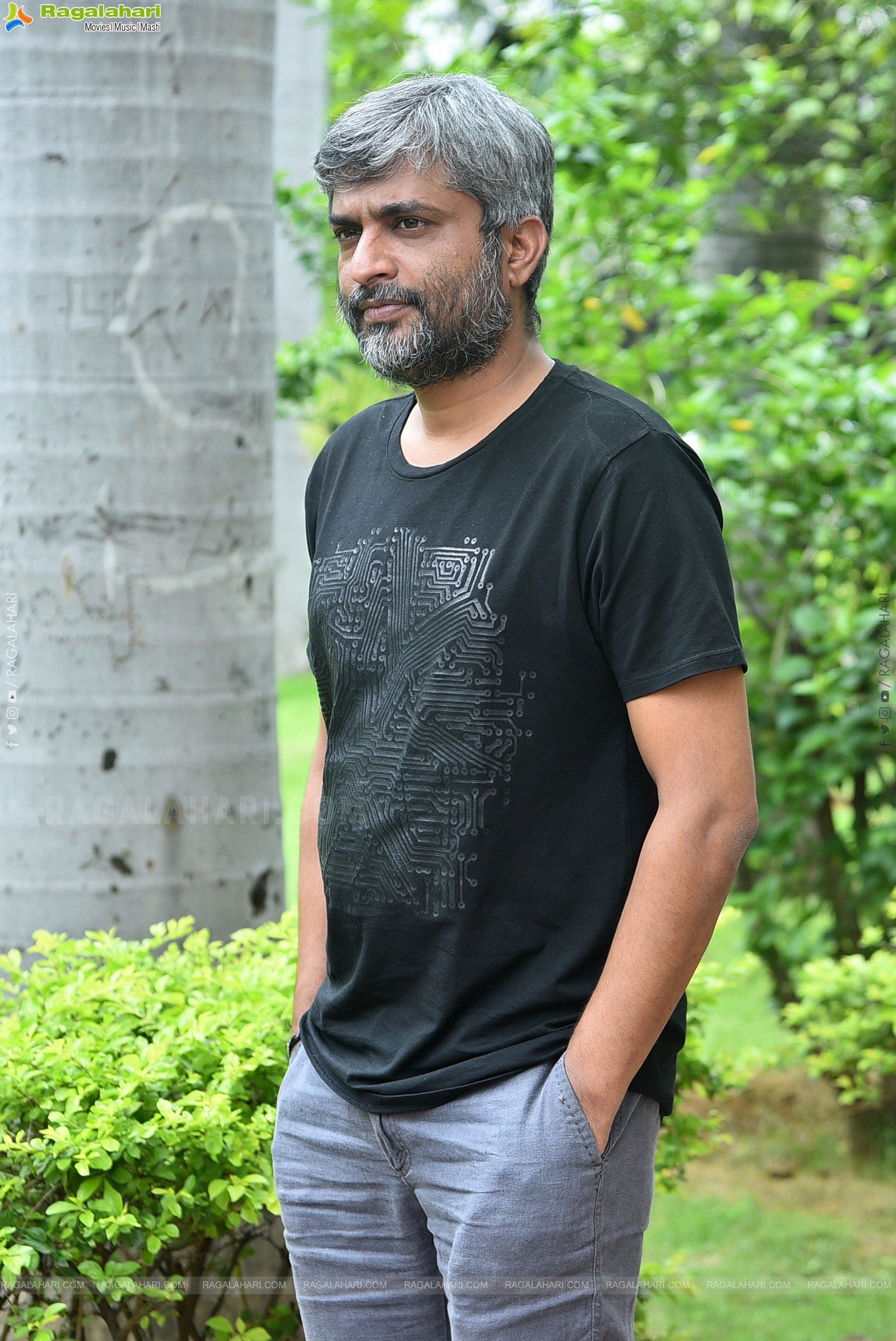 Director Hanu Raghavapudi at Sita Ramam Movie Interview, HD Stills