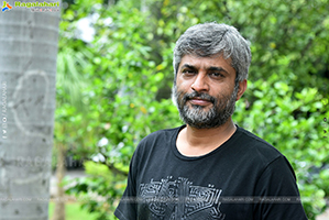 Director Hanu Raghavapudi at Sita Ramam Interview