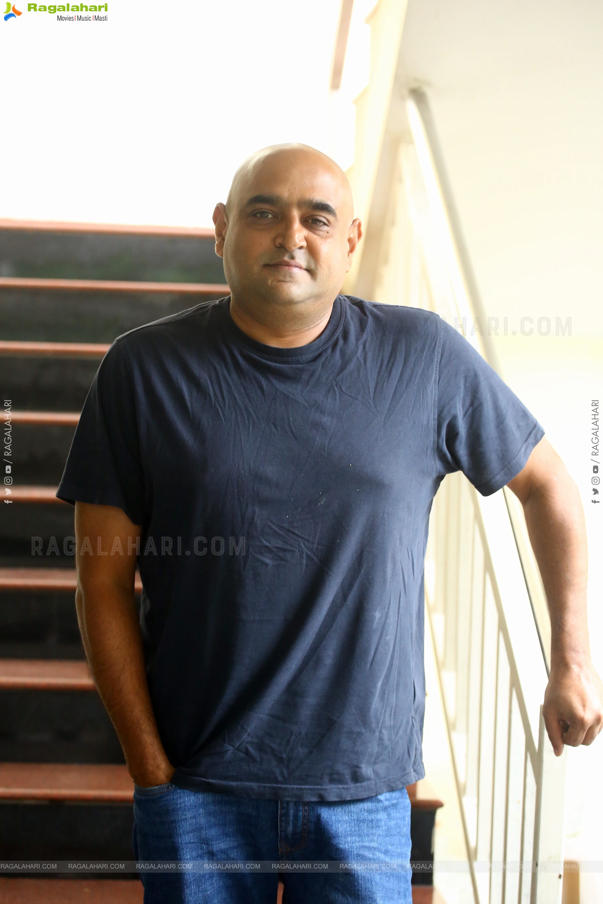 Director Vikram K Kumar Stills at Thank You Movie Interview