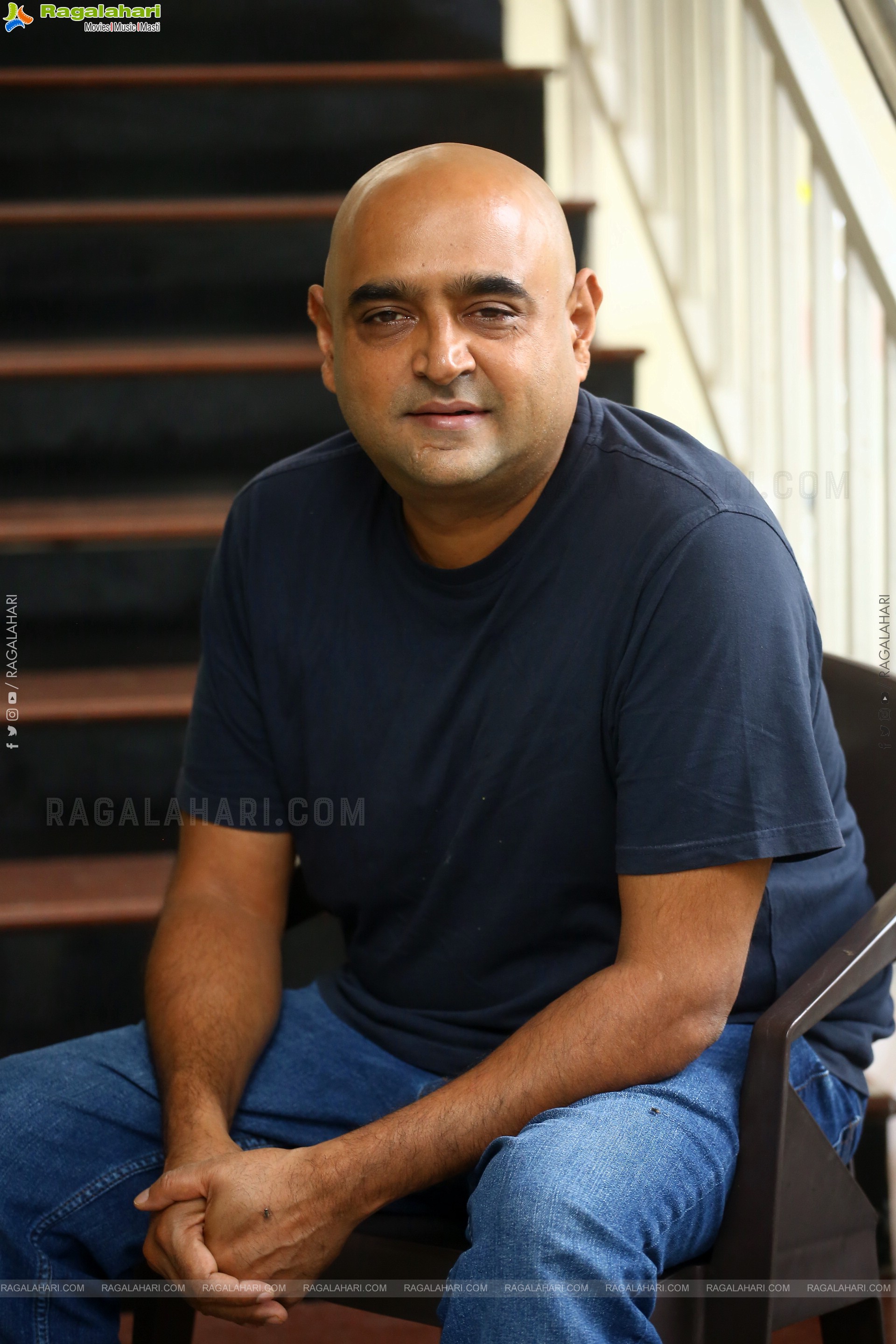Director Vikram K Kumar Stills at Thank You Movie Interview