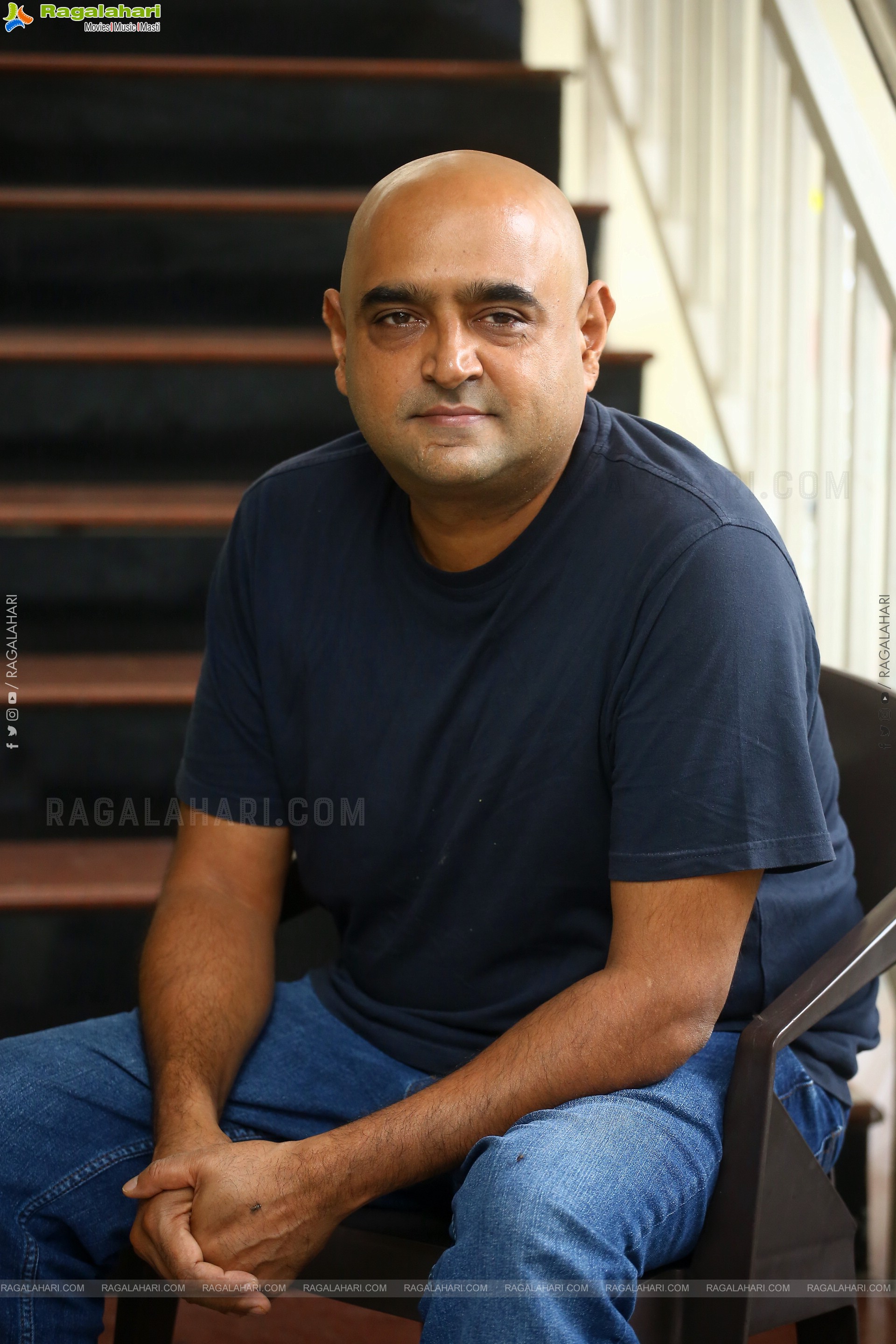 Director Vikram K Kumar Stills at Thank You Movie Interview