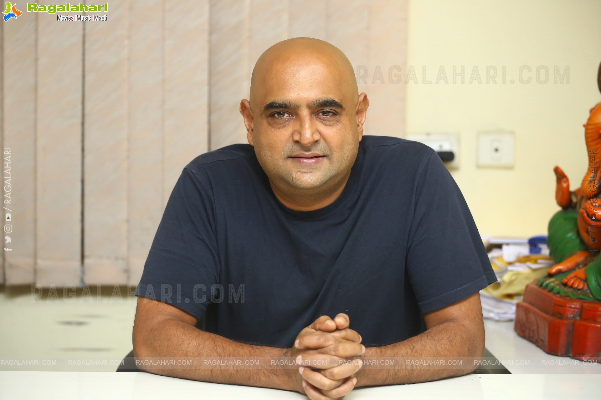 Director Vikram K Kumar Stills at Thank You Movie Interview